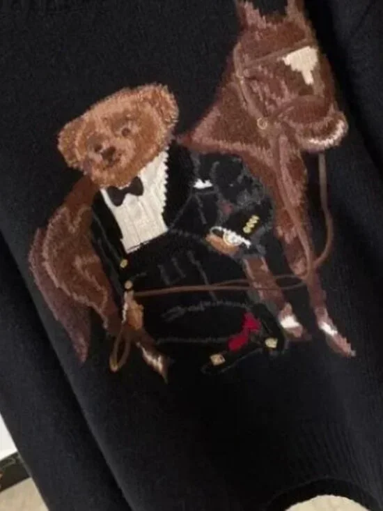 Polo Ralph Lauren Polo Bear Wool Sweater - Picture 3 of 8